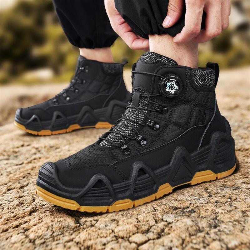Martin Boots New Winter High-top Thick-soled Outdoor Mountaineering Non-slip and Wear-resistant Labor Protection Boots