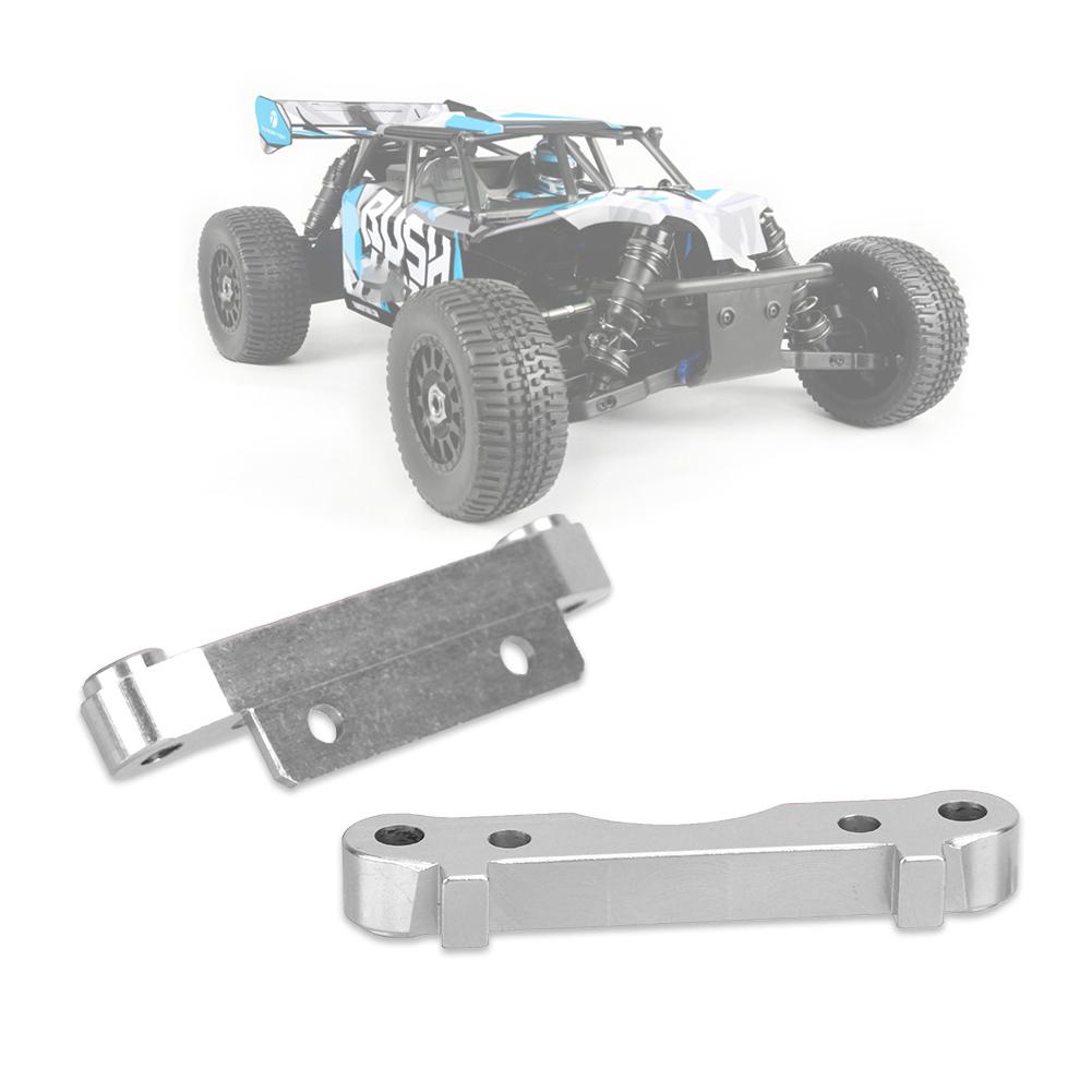Fit for VRX RH1043   1045 RC Racing Desert Truggy Car Front Swing Arm Holders (Silver)