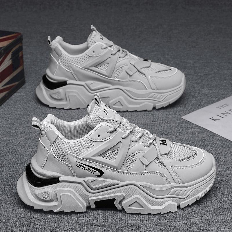 

Мужская обувь лето молодежные сетчатые кроссовки для бега мальчики обувь Дарта Вейдера увеличивают рост 44