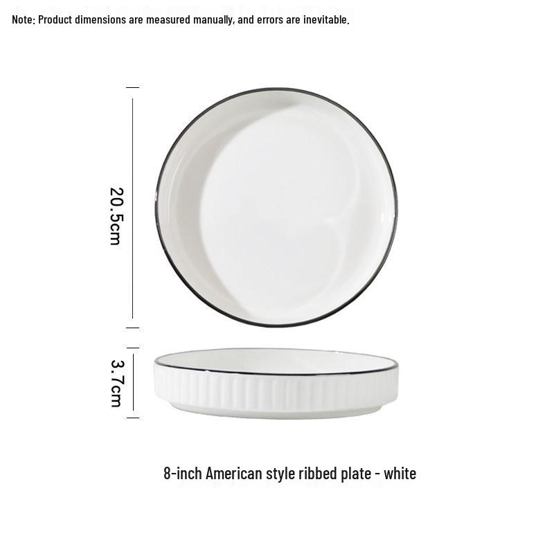 2024 Nordic Ceramic Bowl & Plate Set: New Collection for Personal Use