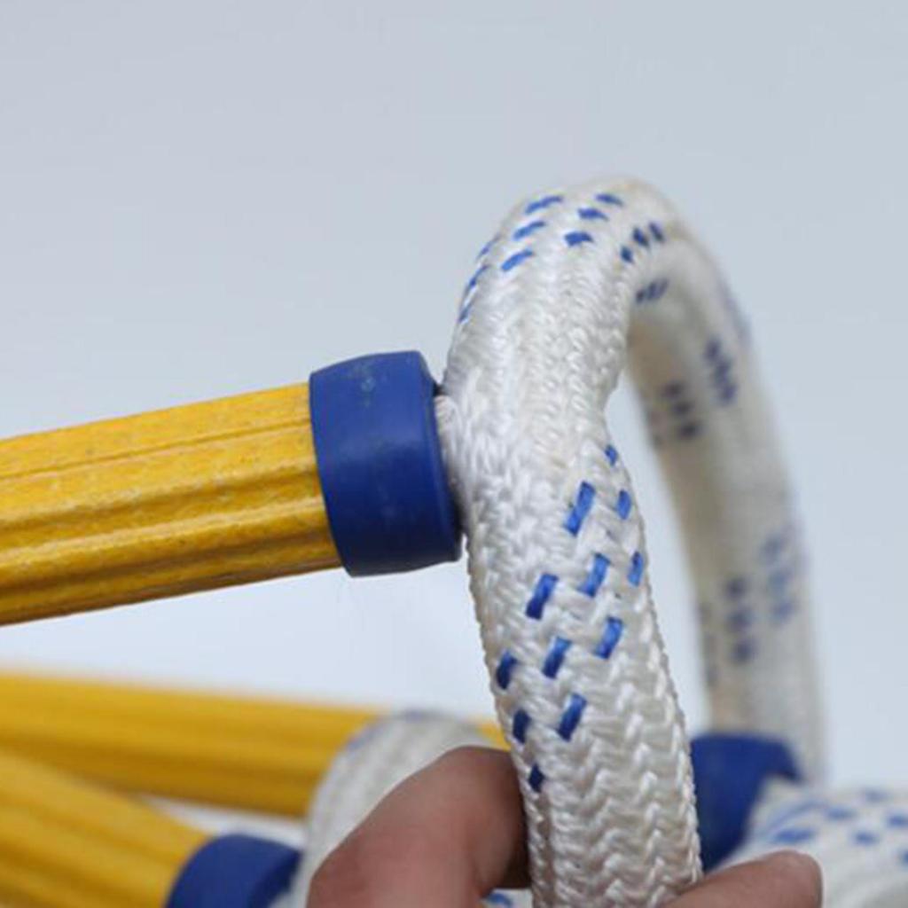 Ladder Soft Rope Reusable Kids Adults Fast to Flame Resistant for Outdoor Engineering Residential