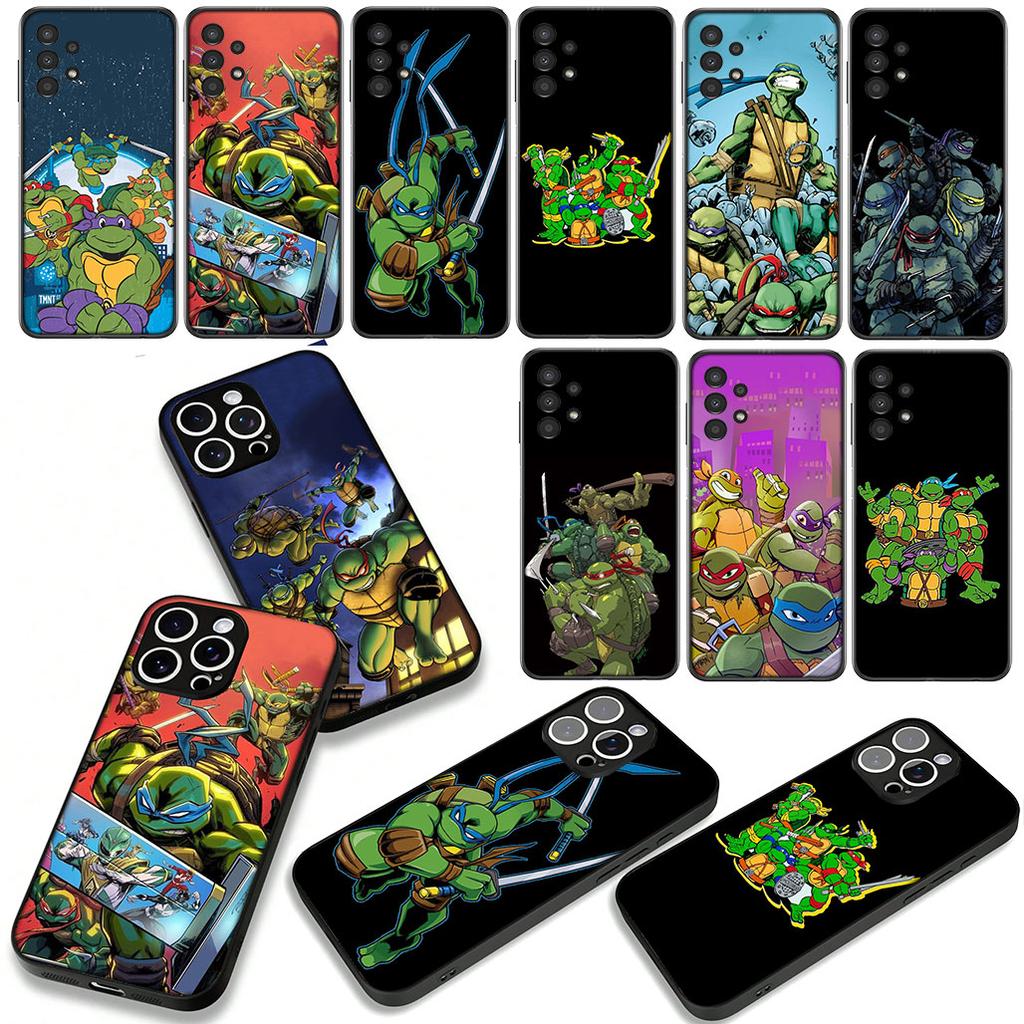Cover N-Ninjas Anime T-Turtles Phone Case for Xiaomi Poco F6 F7 Ultra F5 F3 X7 X6 X5 X3 NFC M7 M6 Pro C75 C65 C71 C61 Coque