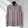 Men's Plus Size Classic Plaid Pure Cotton Long Sleeve Shirt