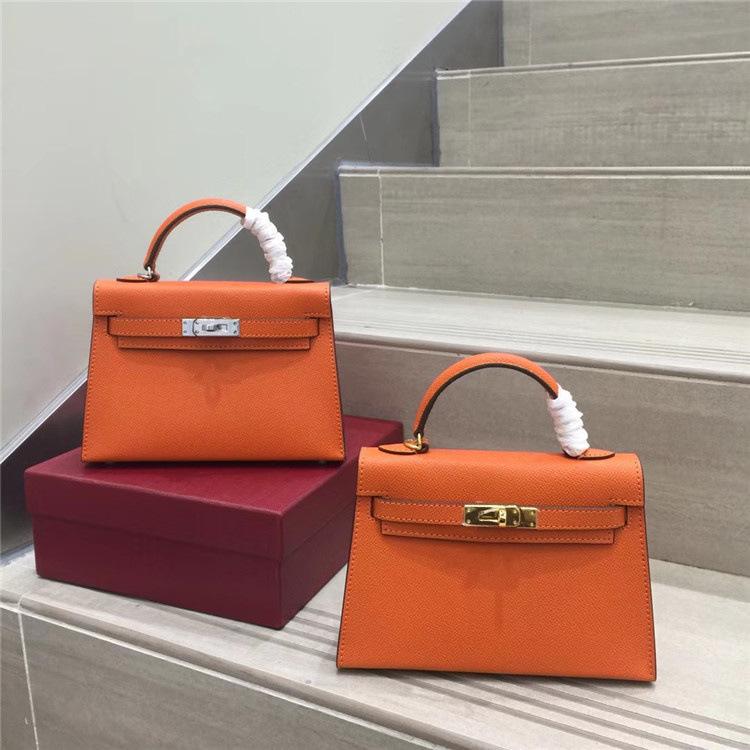 2023 Chinese New Year KL second-generation palm pattern multi-color cowhide women's bag single shoulder crossbody handbag mini bag tide