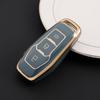 Gold Edge Key Case for Ford Edge, Mondeo, Taurus, Explorer, Mustang
