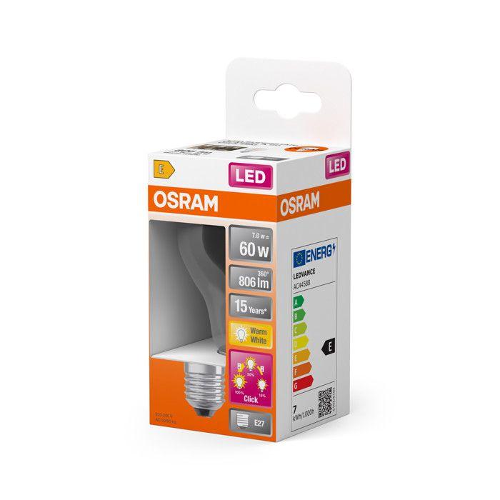 OSRAM Ampoule LED - E27 - Warm