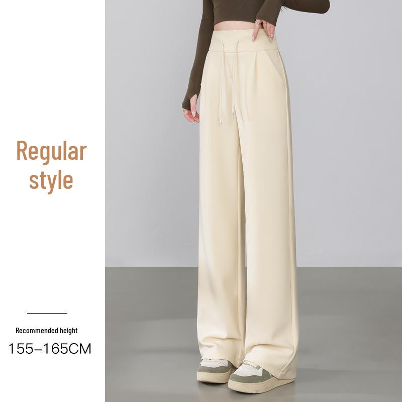 Women s High-Waist Wide-Leg Black Pants - Spring 2026 Collection XXL