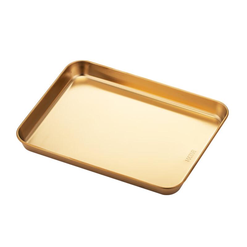 OEING 304 Stainless Steel Flat Rectangular Serving Tray