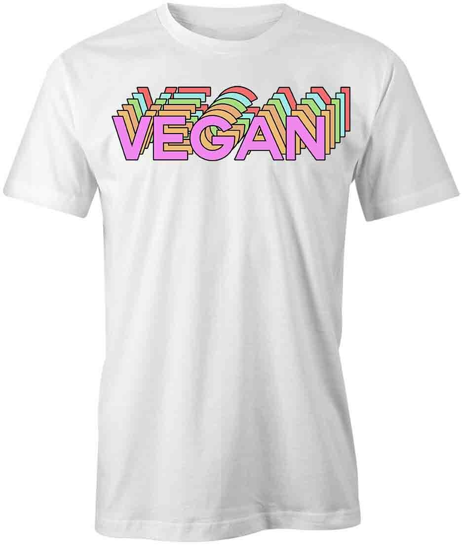 VEGAN TShirt Tee Short-Sleeved Cotton CLOTHING ART S1WCA108 S