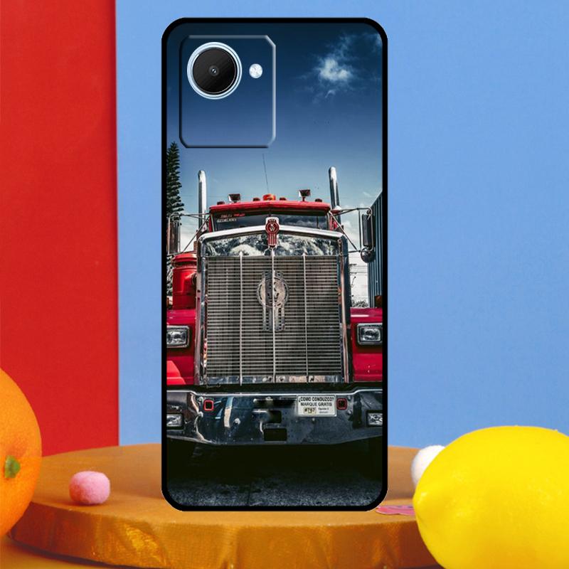 Cool Heavy Truck Car For Realme 12 9 10 11 Pro Plus C67 C55 C53 C51 C35 C33 C30 C25s C21Y C31 GT5 GT Neo 6 Case
