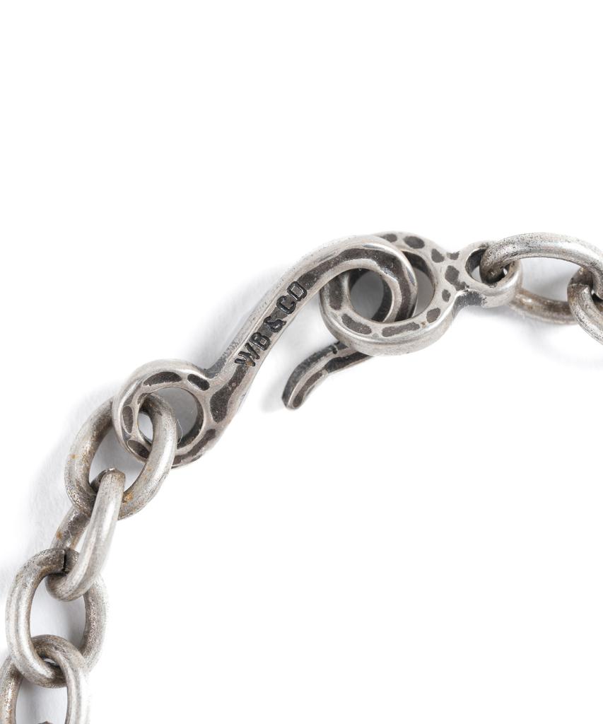 Wild Bricks Bd Link Chain Bracelet (Silver)