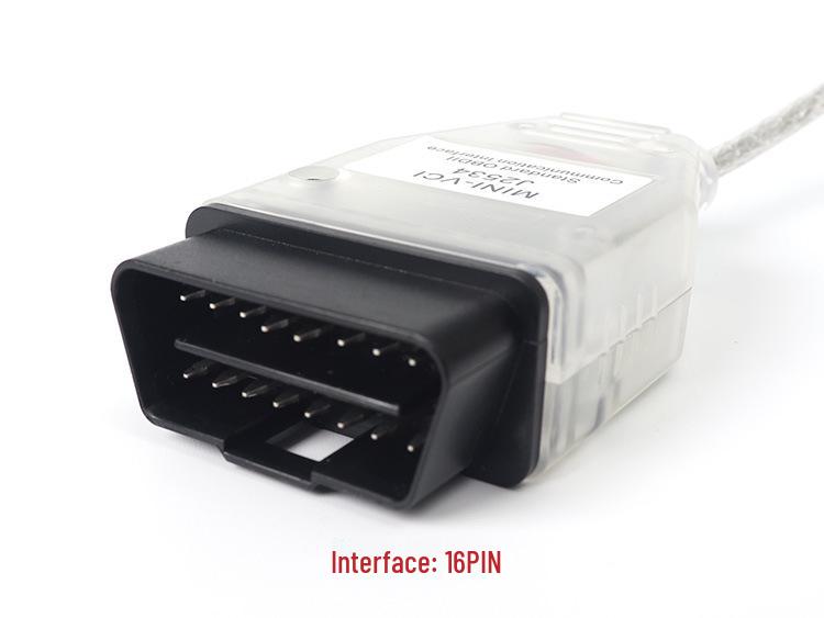 Toyota Araçları için MINI VCI V18.00.008 J2534 Diagnostik Kablosu