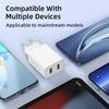 European Standard Dual Port Mobile Phone Fast Charger Head, Dual Usb US Standard 5V2A Charging Head Travel Charging Power Adapter