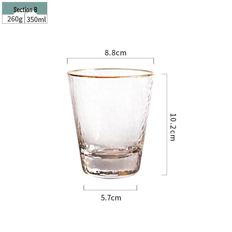 OLOEY Creative Glass Beverage Cups