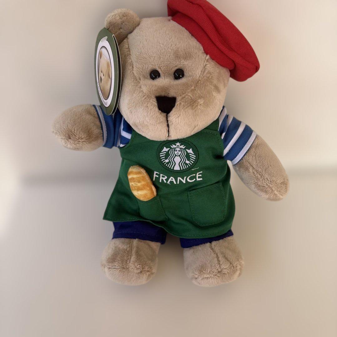 

[USED] Starbucks France Exclusive Bearista Plush Teddy Bear Collection