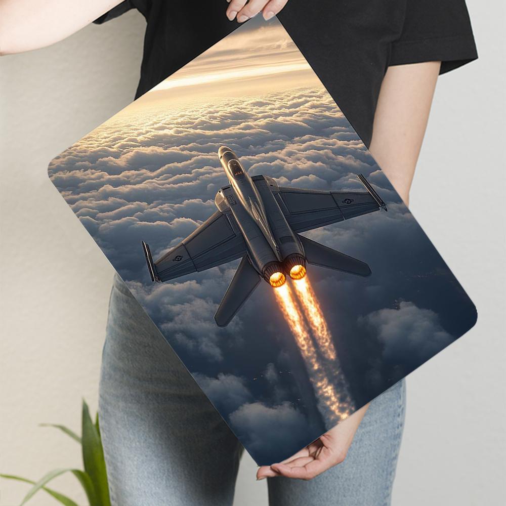 Custom Metal Airplane Painting Modern Aviation Decor for Living Room Office