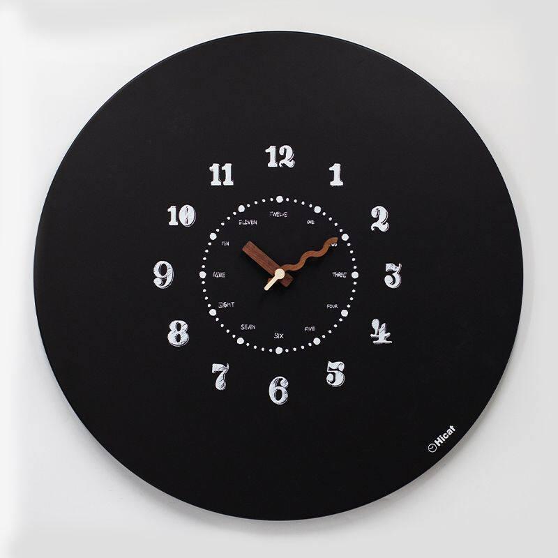 Магнитные настенные часы-доска: Арт-декор для гостиной своими руками 20 inches