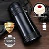 Large 5L Stainless Steel Insulated Thermos for Men - Portable Outdoor Travel Water Bottle