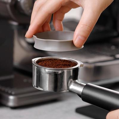 Coffee Dosing Funnel Wood for Espresso Machine Portafilters Powder