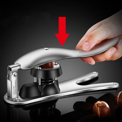 304 Stainless Steel Chestnut Tongs Pedestal Type Metal Pliers Nutcracker Walnut Opener Kitchen Gadgets