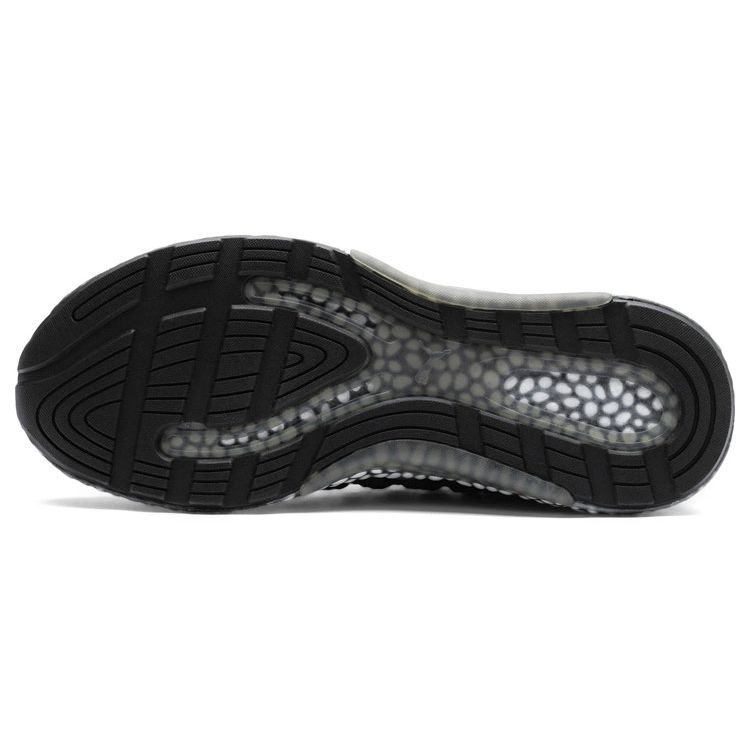 Puma Hybrid Runner Fusefit Stoßdämpfende Rutschfeste Low-Top Laufschuhe Damen Sneaker Schwarz 191596-01