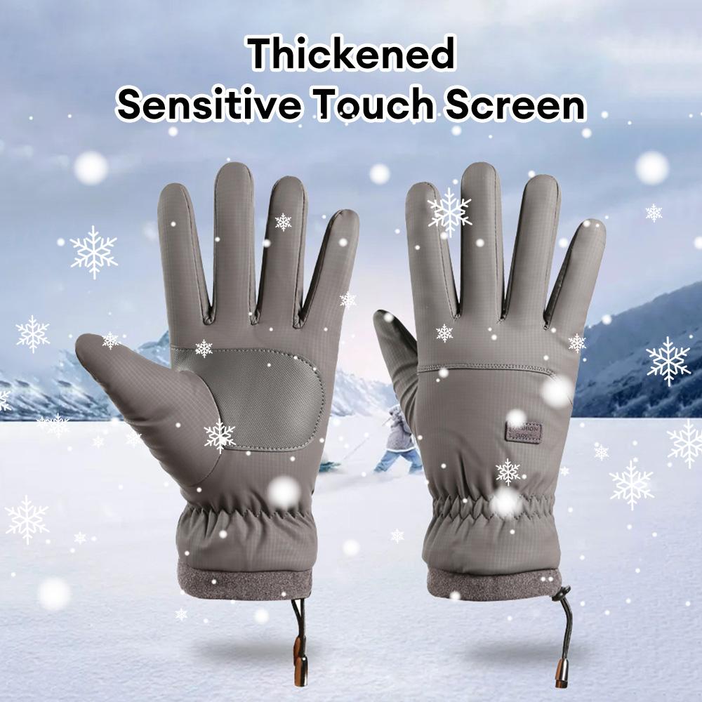 Winter Cycling Gloves for Men Women Waterproof Ski Warm Touch Screen Gloves Outdoor Running Hiking Mountaineering And Skiing