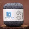 1 Rotolo Filato di Pizzo Cotone Tencel per Uncinetto Estivo & Lavori a Maglia Fai-da-Te - No. 3