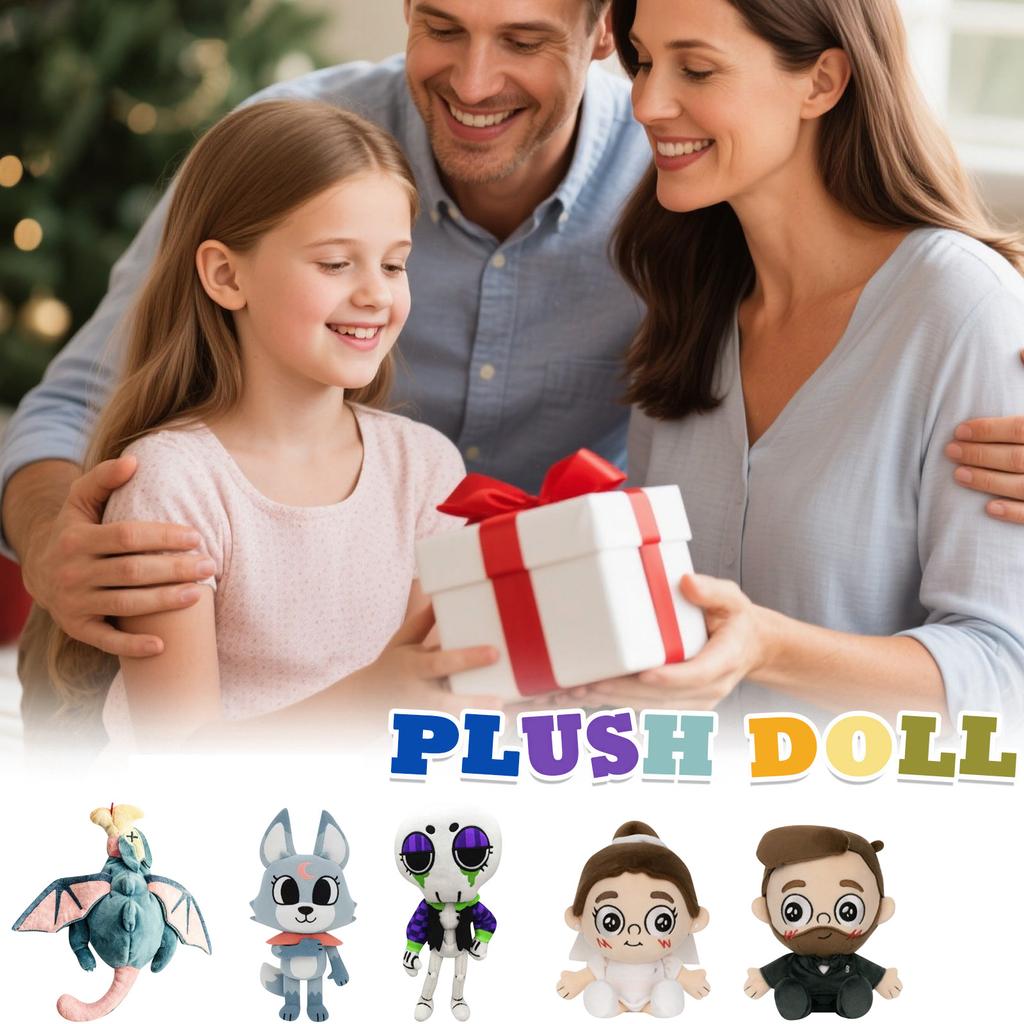 Plush Doll, Toy Gift, Cartoon , Children's Rag Doll, Children's Gift Pillow