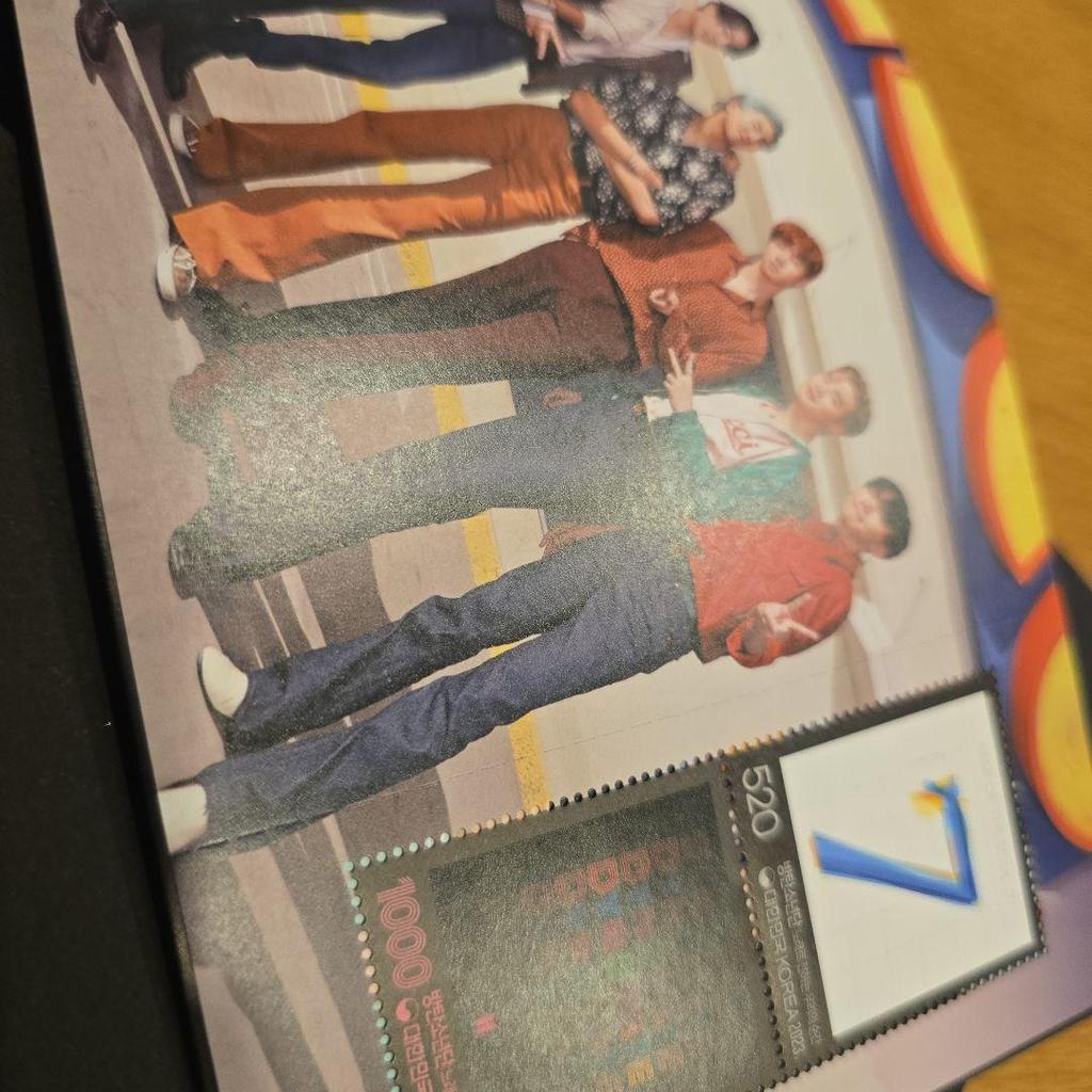 [USED] Price Reduced! BTS Korea Limited 10th Anniversary Stamps