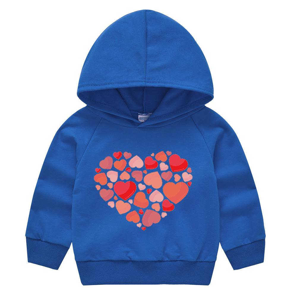 Frühlings- und Herbst-Kinderpullover Herren und Damen Kindergartenkinder Klassenkleidung Kinder Cartoon Kapuzenpullover