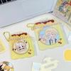 Pudding Shape Ita Bag Pin Case Badge Protector Transparent Case For Anime Badge Pins Decoration Cartoon Ita Bag Accessories