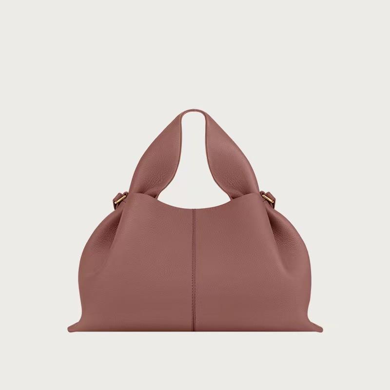 Kožená crossbody taška ve tvaru mraku Malá střední velikost Šetrná k veganům Pravá hovězí kůže Ramenní Dámská Denní použití