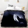 3D Print Duvet Cover Custom Design,Comforter/Quilt/Blanket Case Queen/King,Bedding 220x240,Bedclothes Animal Moonlight Wolf