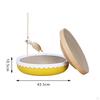 Cat Scratch Bowl Scratching Board Toys Round Indoor Training Sleeping Bed Non-slip