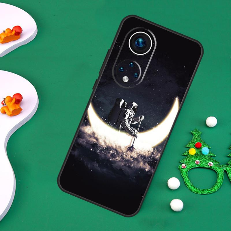 Moon Stars Space Astronaut Case For Honor 200 Lite 50 70 90 X9c X9b X9a X8a X8b X7a X6a X8 X9 Magic 7 5 6 Pro Cover