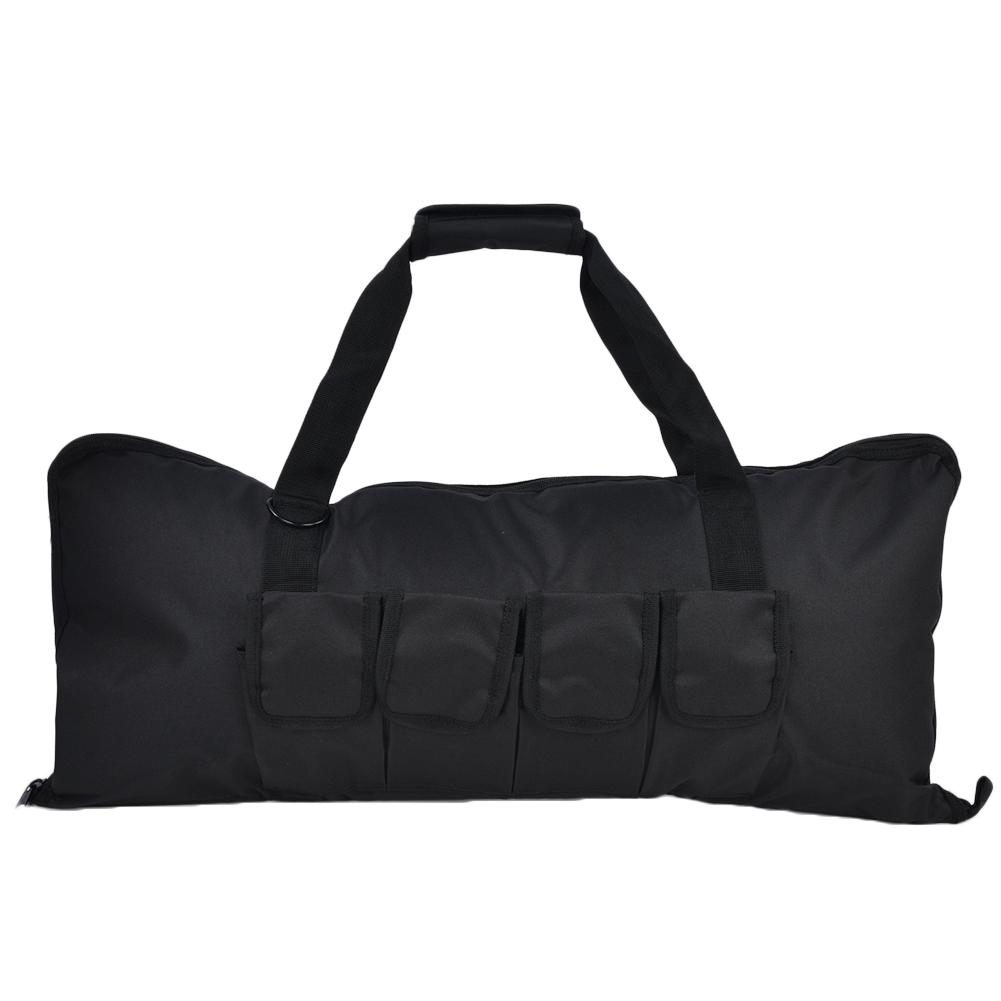 Outdoor Large Capacity Protective Casing Physical Tactics Training Shoulder Bagblack