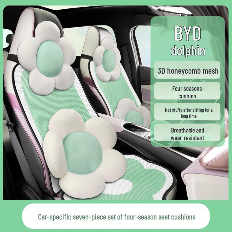 NNGY Seat Cushion: Fashionable, sporty, all-season cover for BYD Dolphin cars.