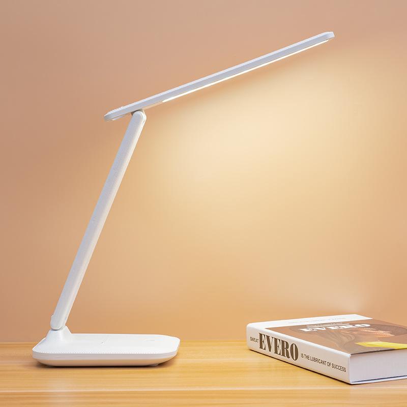 Touch Dimmable LED Desk Lamp for Eye Protection - Ideal for Students, Dorms, and Bedrooms