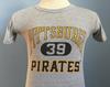 70s 80s Vintage Pittsburgh Pirates #39 Dave Parker mlb baseball T-Shirt - XS X-SMALL