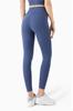 Cheerful Healthy Compression Tights and Leggings Size Women's High-Waisted (Blue, Lightweight, M)