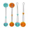 Pull Rope Dog Teething Toy with Suction Cup - Self-Entertainment Tug-of-War Treat Dispenser