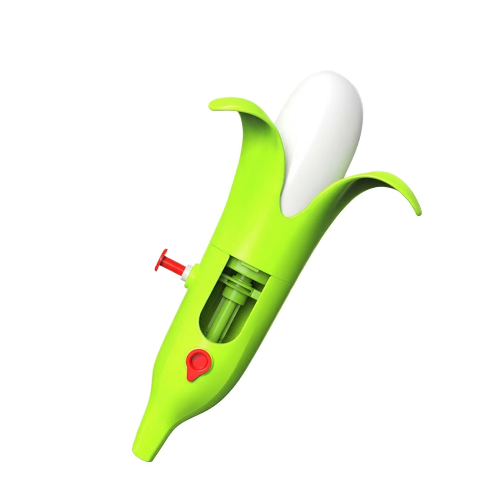 

Children Water Gun Toy Banana Shape Plastic Water Blaster Outdoor Summer Pool Beach Fun Kids Toy One Size зелёный