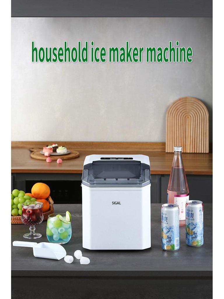 Compact Household Ice Maker for International Use