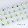 Dongzhou Round Flatback Glass Rhinestone Sew on Crystal Loose Crystal Beads Garment Sewable Rhinestone Diy Accessories