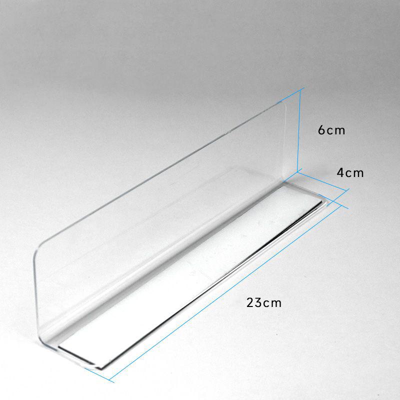 Supermarket Shelf Product Classification Partition Board Convenience Store Shelf Partition Strip Snack Classification Dividing