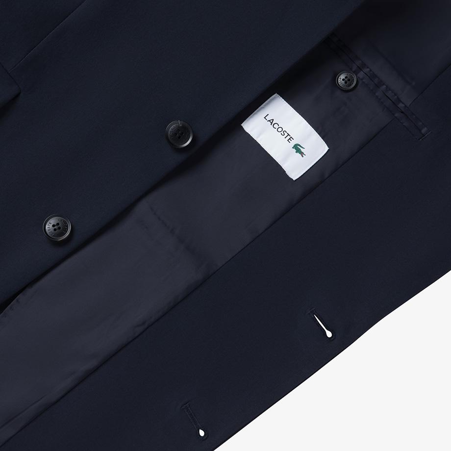 Lacoste Men's High-Density Stretch Cotton Jacket VH251E-55GHDE