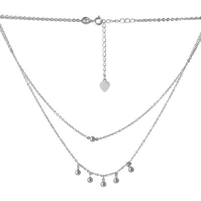 Silver Necklace Without Stones (2068327)