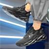 Summer Plus Size Men's Trendy Blade Fly-Knit Sneakers Fashion Running Men's Shoes