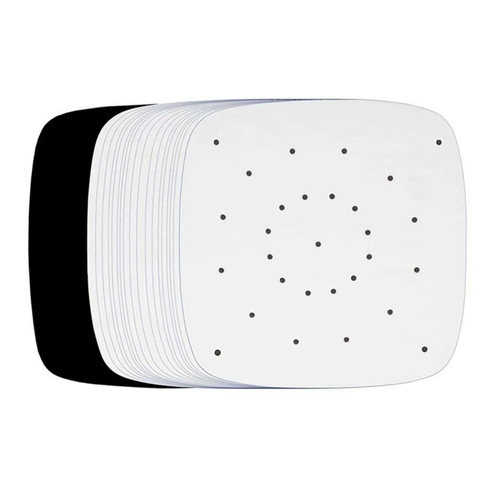 

100 шт. листы пергаментной бумаги для фритюрницы, аксессуары для фритюрницы, жарки, приготовления пищи, выпечки, барбекю, коврик для еды Square 7 Inch