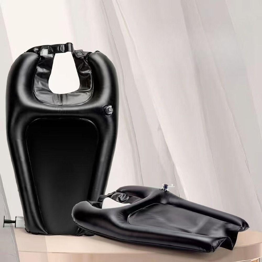 Portable Inflatable Hair Washing Basin Convenient Hair Bathtub Durable Bed Shampoo Basin  Baby Care